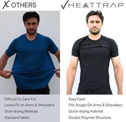 HEATTRAP Sauna Suit T-Shirt Black